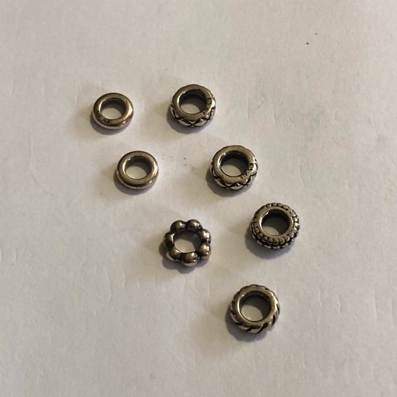 Set of 7 Pandora Spacers - Picture 2 of 2